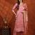 women floral printed kurta with trousers & dupatta