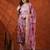 women floral printed kurta with trousers & dupatta