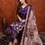 women floral printed kurta with trousers & dupatta