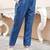 embroidered thread work  silk a-line kurta with trousers & dupatta