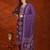bandhani printed thread work v-neck  cotton kurta with trousers & dupatta
