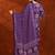 bandhani printed thread work v-neck  cotton kurta with trousers & dupatta