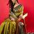 Green woven design zari banarasi saree