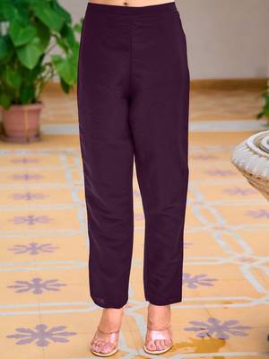 floral embroidered chanderi cotton straight kurta with trousers & dupatta 3