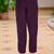 floral embroidered chanderi cotton straight kurta with trousers & dupatta