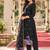 floral embroidered regular chanderi cotton kurta with trousers with dupatta