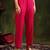 floral embroidered sequinned straight kurta with trouser & dupatta