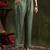floral printed regular  silk straight kurta with trousers & dupatta