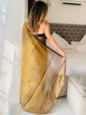 Gold tissue handloom kasavu saree 3