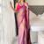 Purple woven design tissue kasavu saree