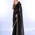 embellished poly satin designer saree