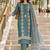 women embroidered regular thread work kurta with trousers with dupatta