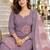 women floral embroidered regular sequinned kurta set