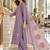 women floral embroidered regular sequinned kurta set
