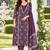 women floral printed regular  cotton kurta with trousers & with dupatta