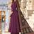 women ethnic motifs embroidered regular thread work  cotton kurta with palazzos & with