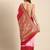 Pink bandhani printed zari saree