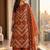 women ethnic motifs embroidered regular mirror work  cotton kurta with palazzos & with