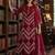 women ethnic motifs embroidered regular mirror work  cotton kurta with palazzos & with