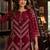 women ethnic motifs embroidered regular mirror work  cotton kurta with palazzos & with
