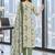 women floral printed regular  cotton kurta with trousers & with dupatta