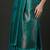 Teal teal ethnic motifs woven design zari kanjeevaram saree