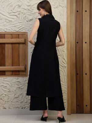women regular kurta with palazzos 5