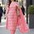women ethnic motifs printed kurta with trousers & with dupatta