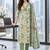 women floral printed regular  cotton kurta with trousers & with dupatta