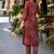 women ethnic motifs printed regular  cotton kurta with trousers