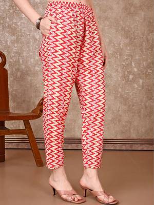 women floral printed kurta with trousers & with dupatta 6