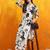 women floral printed regular kurta with trousers