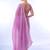 embellished poly satin designer saree