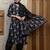 women ethnic motifs printed regular kurta with pyjamas & with dupatta