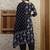 women ethnic motifs printed regular kurta with pyjamas & with dupatta