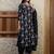 women ethnic motifs printed regular kurta with pyjamas & with dupatta