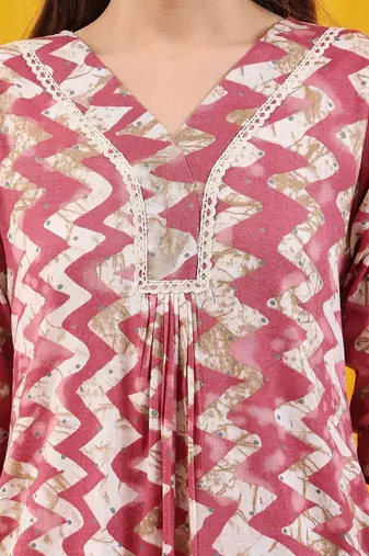 women ethnic motifs printed regular thread work kurta with palazzos & with dupatta