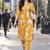 women floral printed regular kurta with trousers