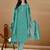 women floral printed kurta with trousers & with dupatta
