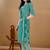 women floral printed kurta with trousers & with dupatta