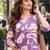 women floral printed kurta with palazzos