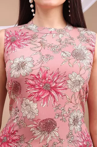 women floral printed regular kurta with palazzos