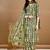 women printed regular kurta with trousers & with dupatta