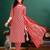 women printed kurta with trousers & with dupatta