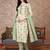 women floral printed kurta with trousers & with dupatta