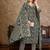 women floral printed kurta with trousers & with dupatta