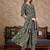 women floral printed kurta with trousers & with dupatta