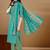 women ethnic motifs printed kurta with trousers & with dupatta
