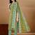 women ethnic motifs printed kurta with trousers & with dupatta