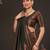 Green woven design zari silk blend kanjeevaram saree